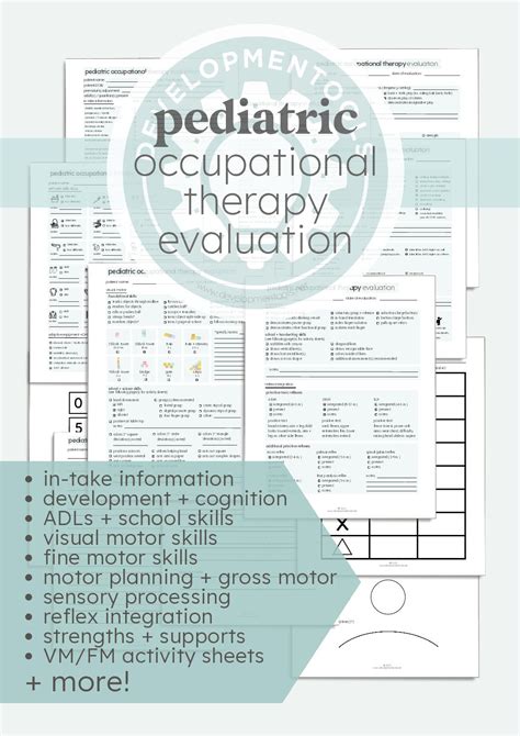 occupational therapy evaluation for children