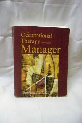 Occupational Therapy Manager 5th Edition