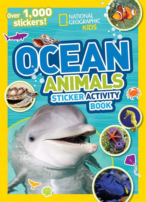 ocean animals sticker activity book over 1 000 st