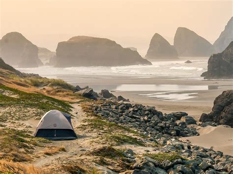 ocean camping oregon