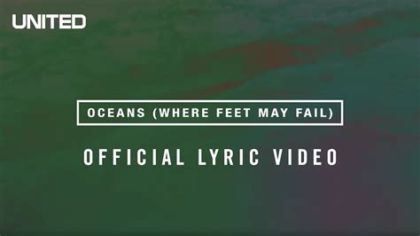 Ocean Where Feet May Fail Lyrics