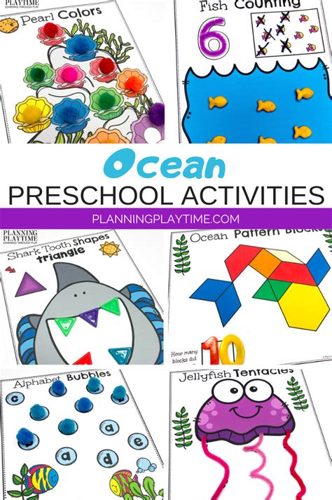 Ocean Worksheets Preschool Planning Playtime Ocean Worksheet Preschool  - Ocean Worksheet Preschool'