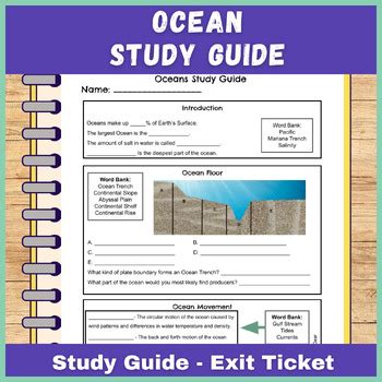 Read Ocean Study Guide 5Th Grade 