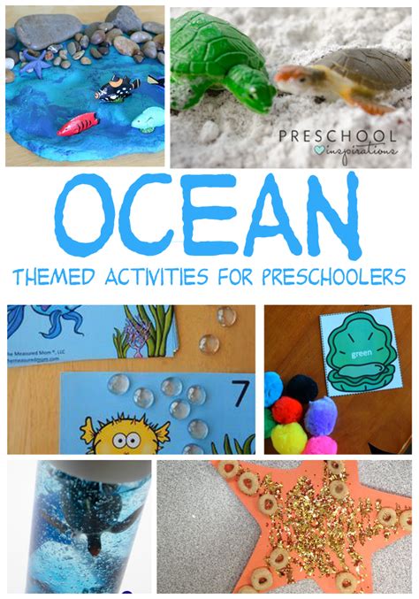 Oceans Activities For Preschool Pre K And Kindergarten Oceans Kindergarten - Oceans Kindergarten