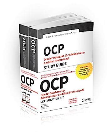 Read Online Ocp Oracle Certified Professional On Oracle 12C Certification Kit 
