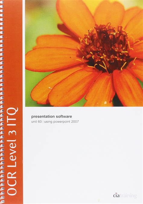 Ocr Level 3 Itq Unit 32 Desktop Publishing Software Using Microsoft Publisher 2010 Ocr Itq