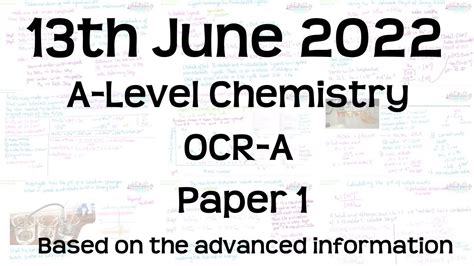 Download Ocr Chemistry F322 June Papers 