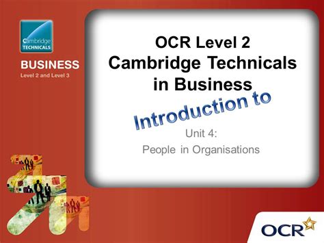 Download Ocr Level 2 Cambridge Technicals In Business And It 