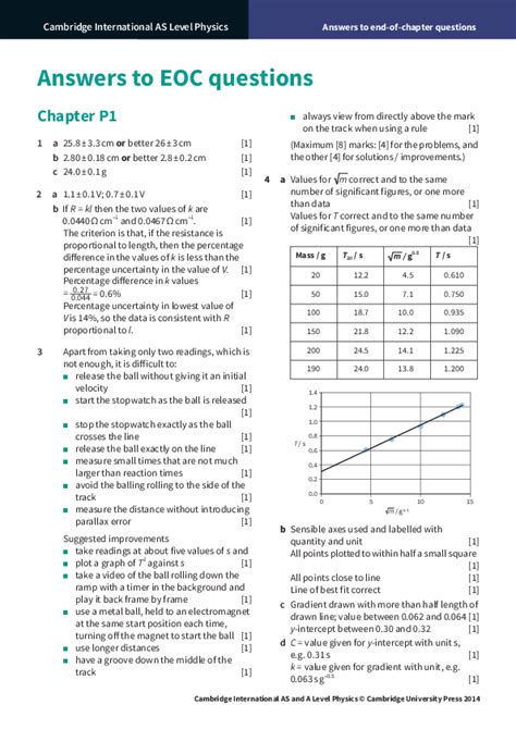 Full Download Ocr Physics End Of Chapter Test 