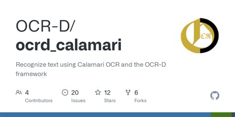 ocrd-calamari [python]: Datasheet