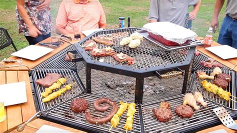 Octagon Bbq Pit