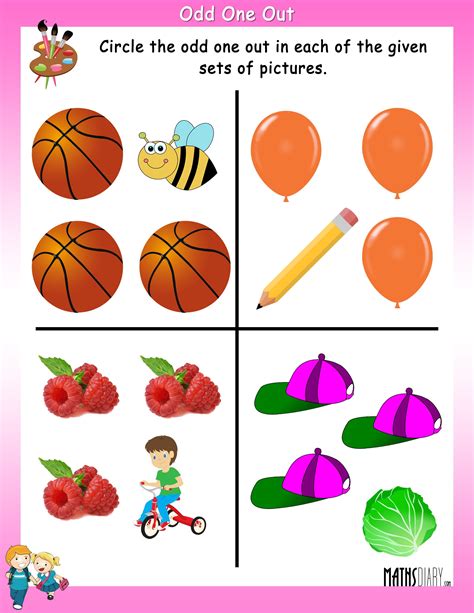Odd One Out Shapes Worksheet Teacher Made Twinkl Odd One Out Worksheet - Odd One Out Worksheet
