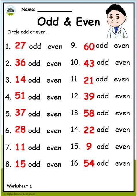 Odd Or Even Worksheet   Even And Odd Numbers Worksheets Super Teacher Worksheets - Odd Or Even Worksheet