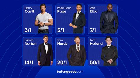 odds on next james bond