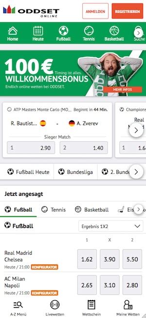 oddset wetten heute irda belgium