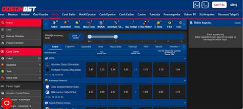 odeonbet spor bahisleri