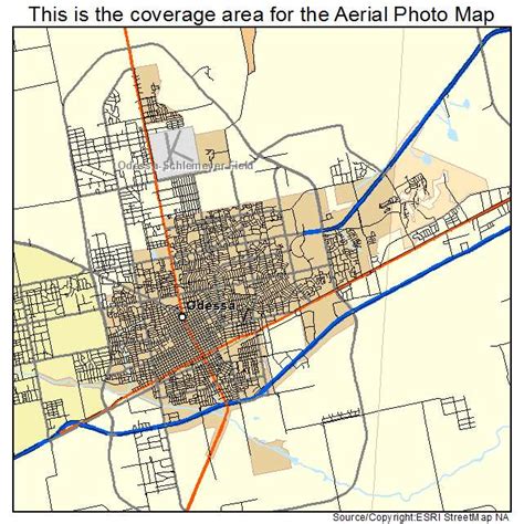 odessa texas map