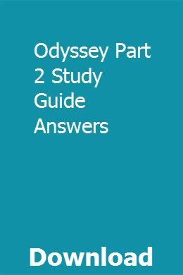 Read Odyssey Part 2 Study Guide Answers 