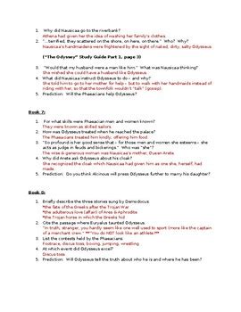 Download Odyssey Study Guide Answer Key 5 