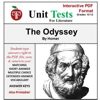 Read Online Odyssey Unit Test With Answer Key Bing Blog With Links 