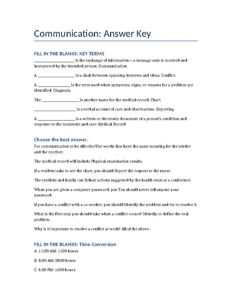 Read Online Odysseyware Essentials Of Communication Answer Key 