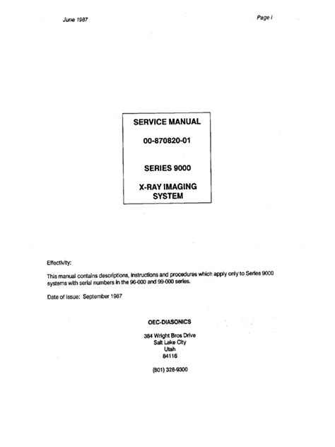 Download Oec 9000 Service Manual 