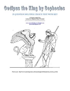 Oedipus The King Multiple Choice Test