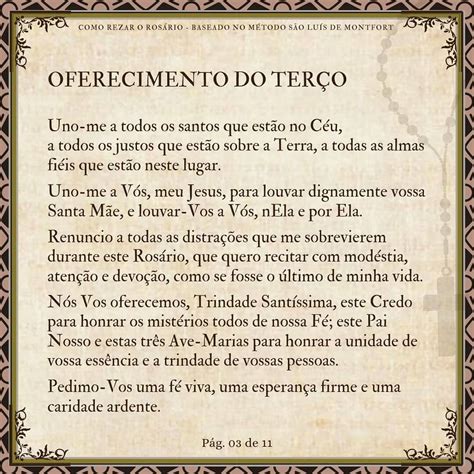 Oferecimento Do Terço
