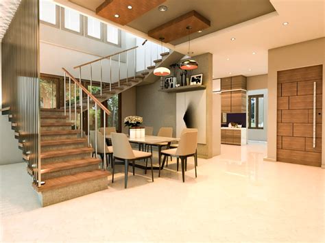 Off Dining Room Stair Design