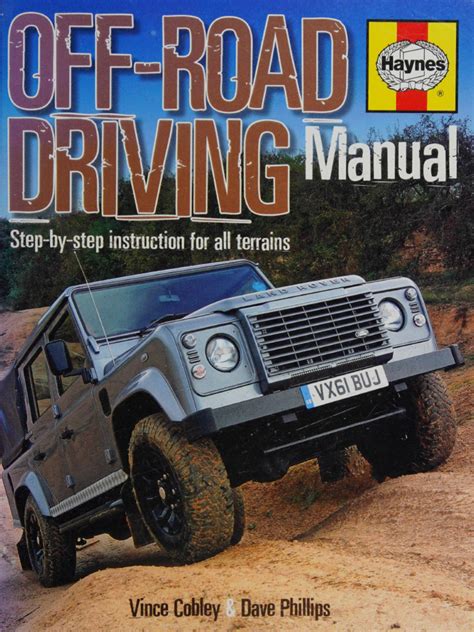 off road driving manual step by step instruction f