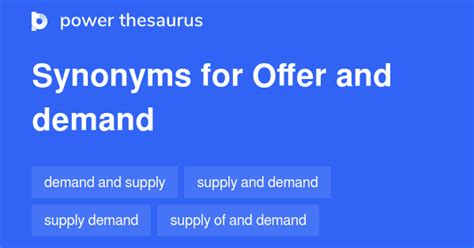 Offer Thesaurus