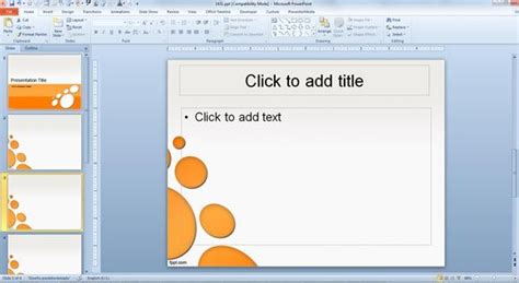Office 2010 Powerpoint Templates