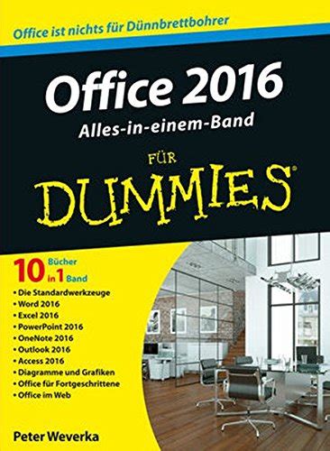 office 2016 fur dummies alles in einem band