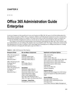 Office 365 Administration Guide Enterprise Springer