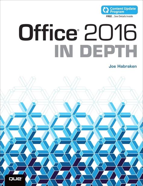 Full Download Office 2016 In Depth Includes Content Update Program 