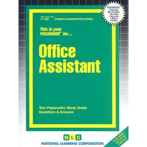 Download Office Assistant Exam Study Guide 