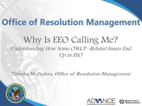 Read Online Office Of Resolution Management Training And Services C 