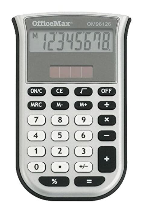 Officemax 8 Digit Mini Handheld Calculator Office Depot Office Max Calculator - Office Max Calculator