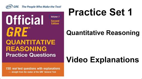 Official Gre Quantitative Reasoning Practice Questions