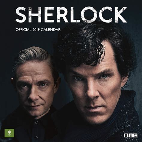 Official Sherlock 2016 Square Wall Calendar ( Benedict Cumberbatch)