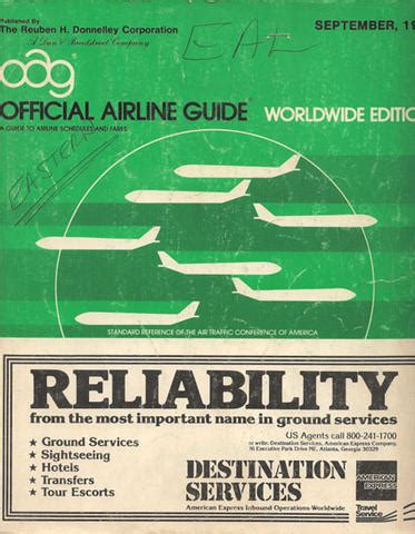 Read Online Official Airline Guide 