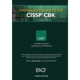 Read Official Isc 2 Guide To The Cissp Cbk Fourth Edition 