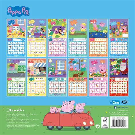 Full Download Official Peppa Pig Organiser 2014 Calendar 