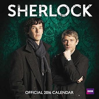 Read Online Official Sherlock 2016 Square Wall Calendar Benedict Cumberbatch 