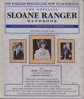 Full Download Official Sloane Ranger Handbook The First Guide To What Really Matters In Life 