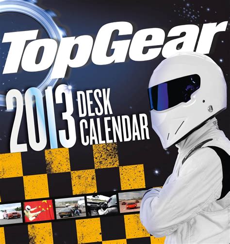 Full Download Official Top Gear Desk Easel 2013 Calendar 