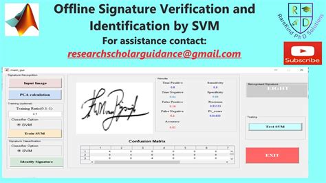 offline signature verification matlab code