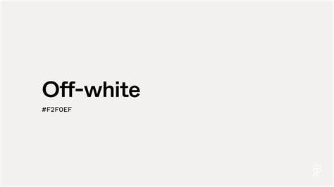 offwhite color