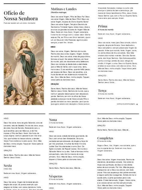 Oficio De Nossa Senhora
