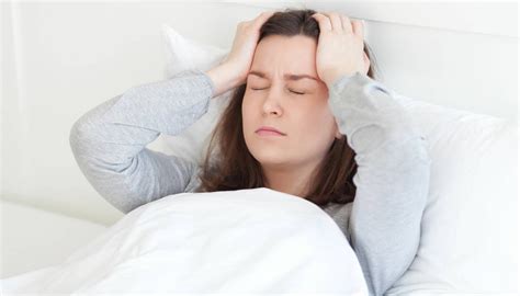 ofta ont i huvudet på morgonen